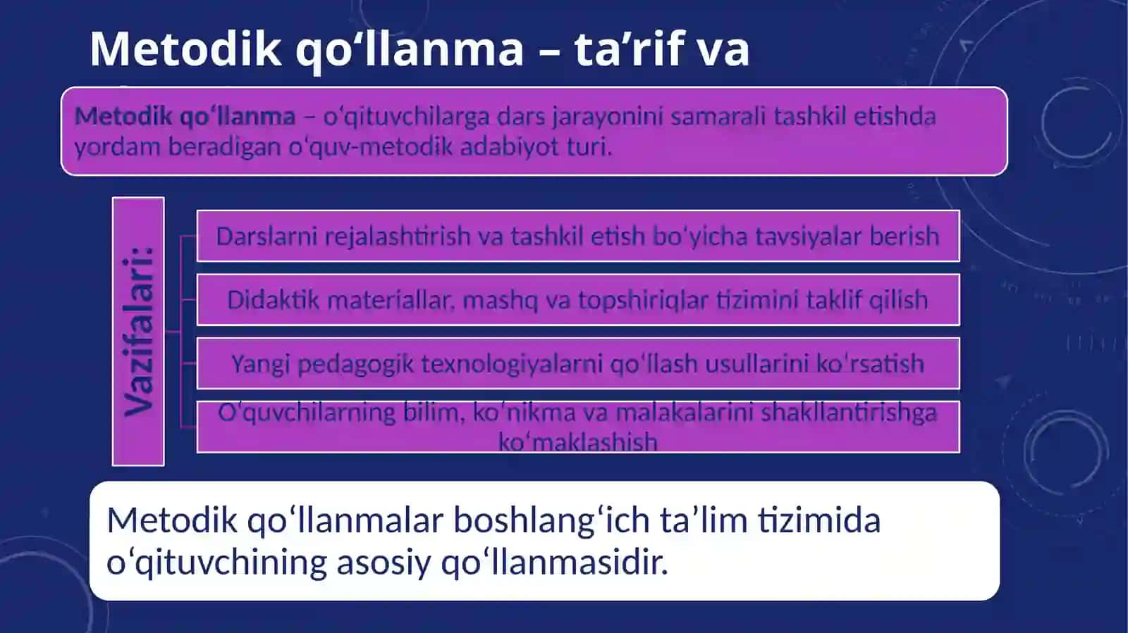 1-4-sinflar uchun nashretilgan metodik qo‘llanmalarning qiyosiy-tanqidiy tahlili 4