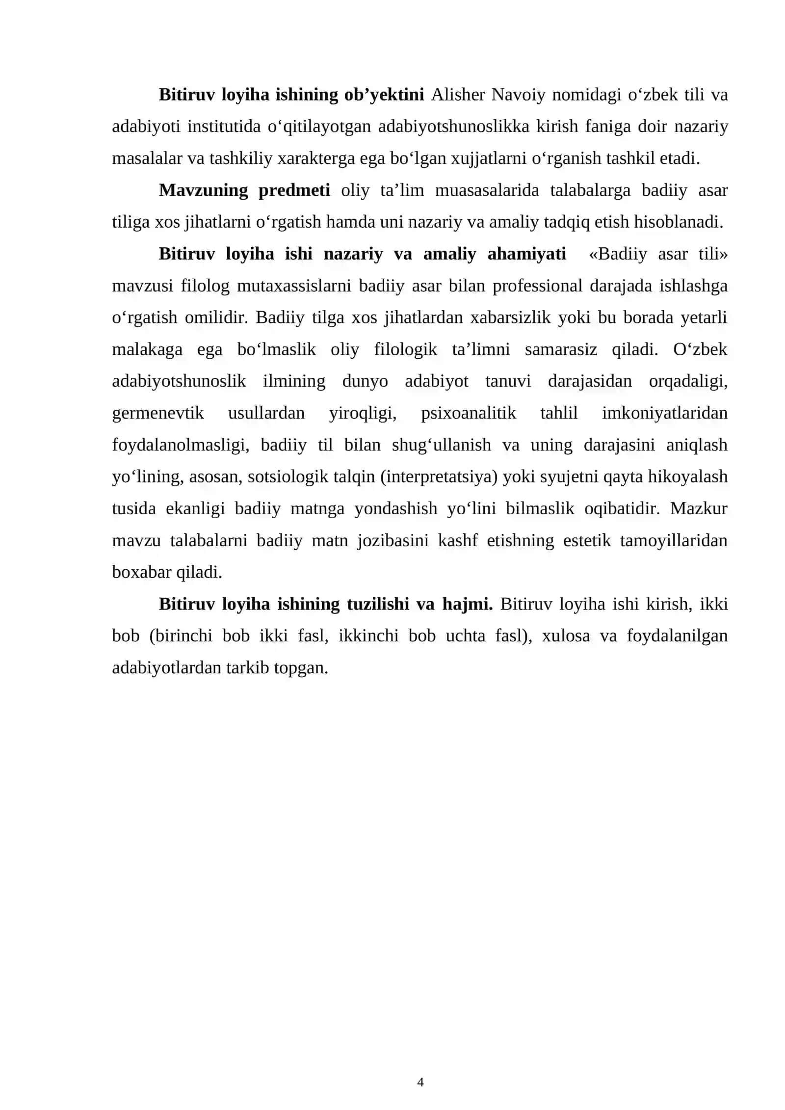 “Badiiy asar tili” modulini o‘qitishda interfaol usuldan foydalanish” 4