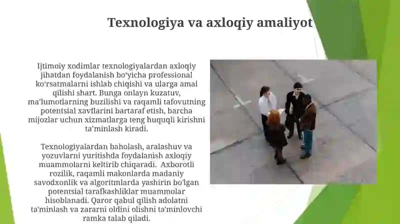 Ijtimoiy ish amalyotida etik ikkilanish ( dilema)lar muhokamasida qaror qabul qilish jarayoni 4