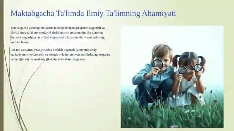 ILIM FAN VA TABIAT MARKAZI 4