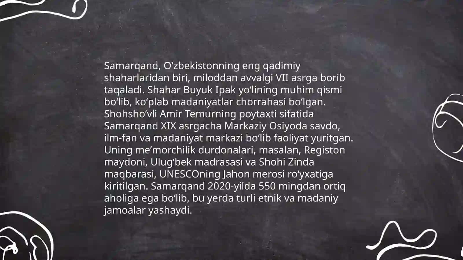 Oʻzbekistonning goʻzal tabiati 4
