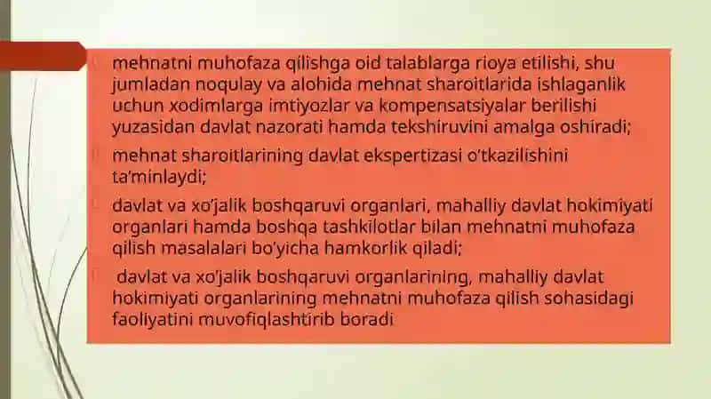 Ishlabchiqarish dafaoliyat xavfsizligi ni boshqarish tizimini tashkil qilish 4