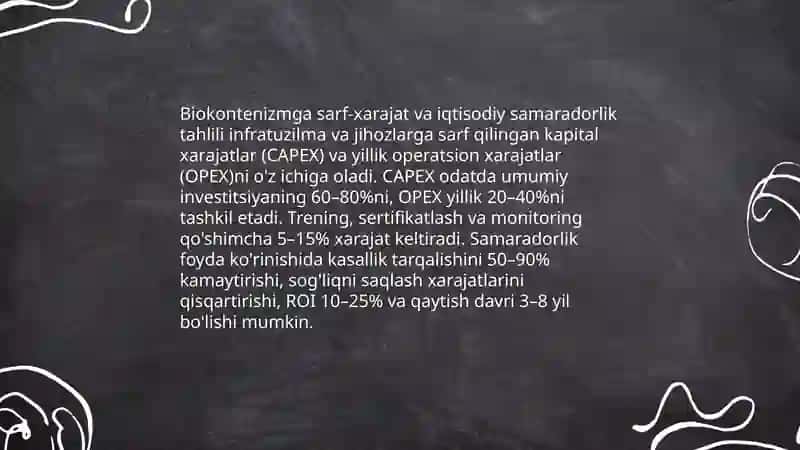 Biokontenizm iqtisodiyoti 4