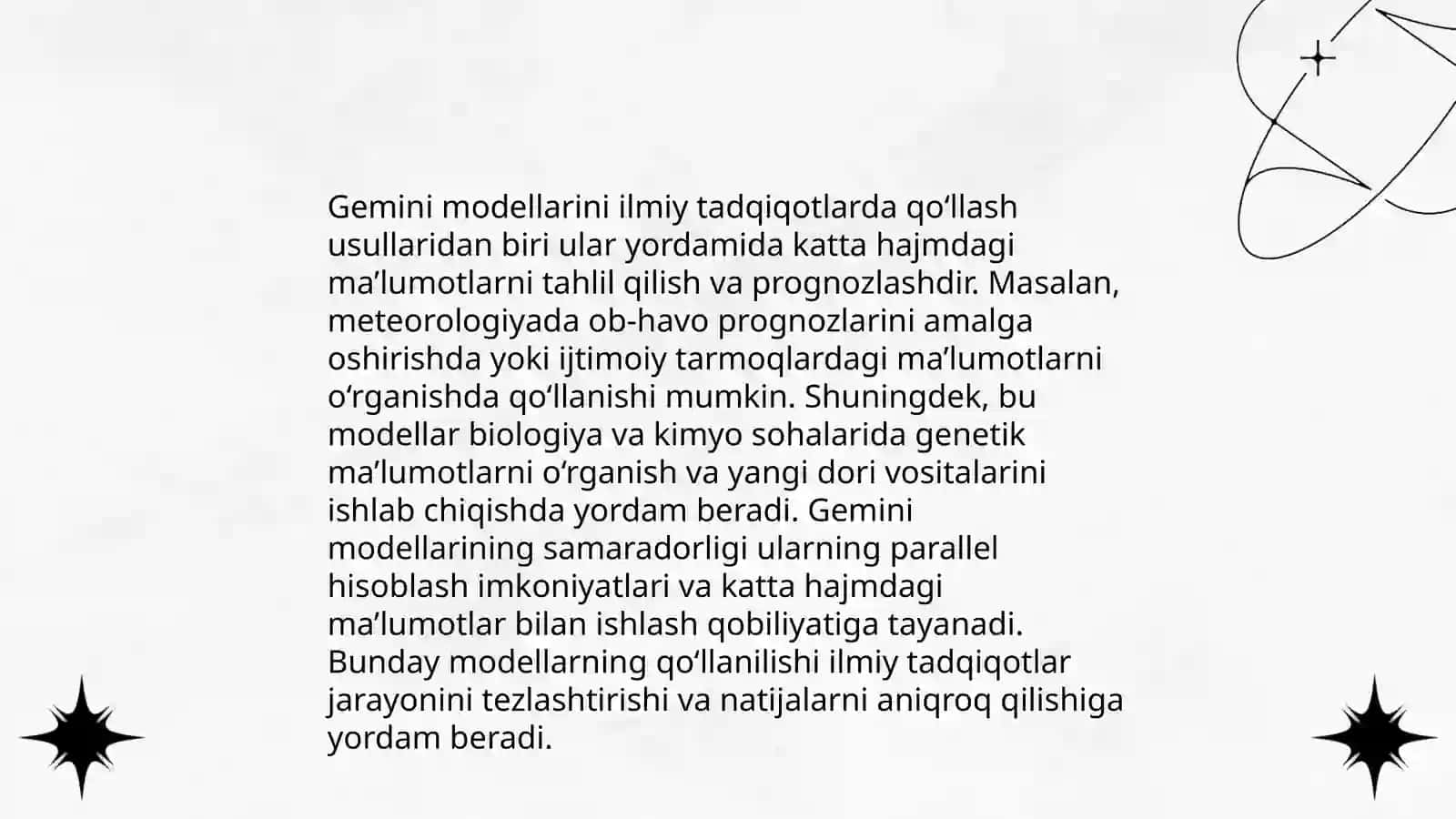 ChatGPT, Gemini, LLama3, Copilot generativ modellarini sohada qo'llash 4
