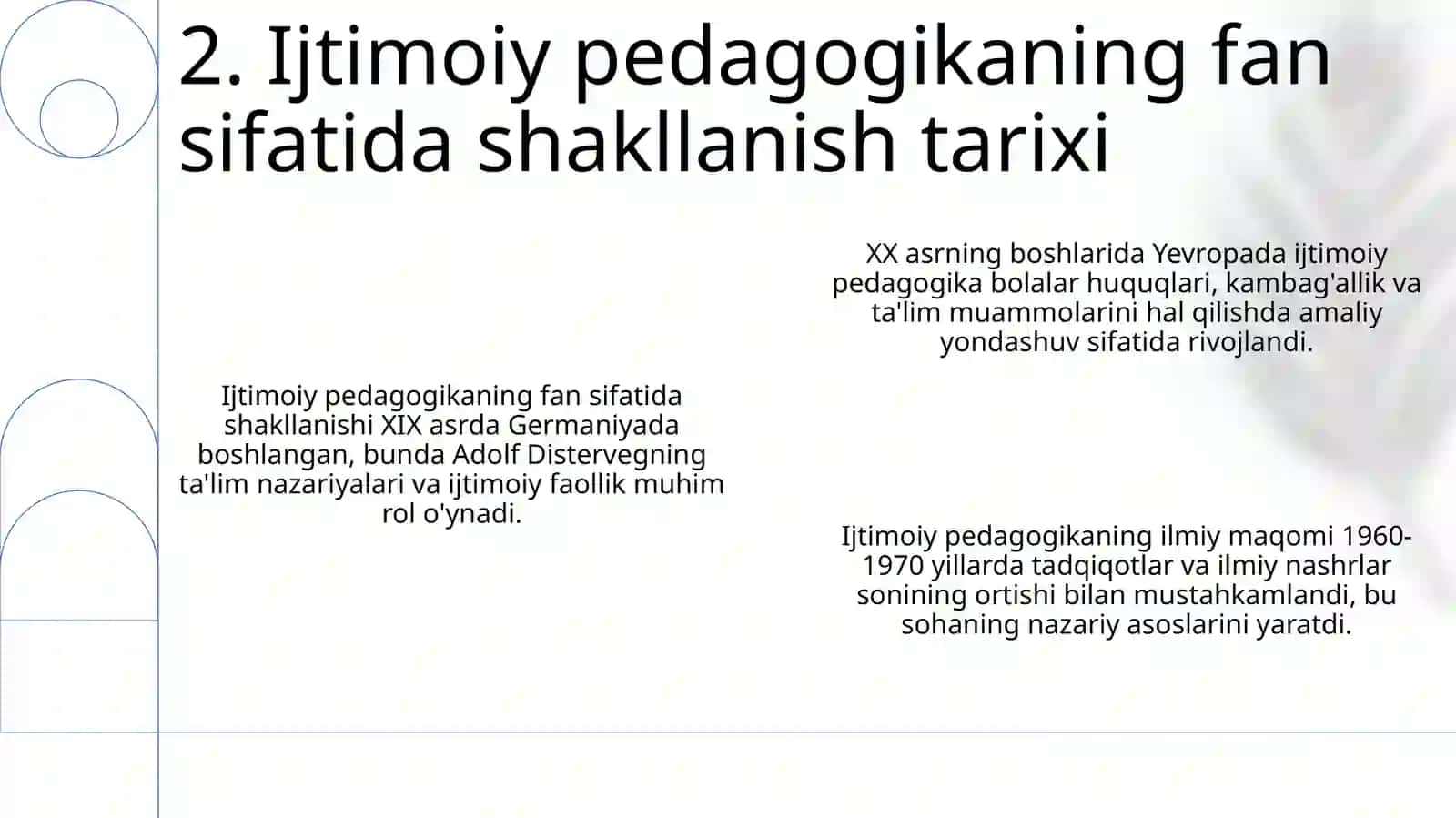 Ijtimoiy pedagogika fan va amaliy faoliyat sohasi sifatida 4