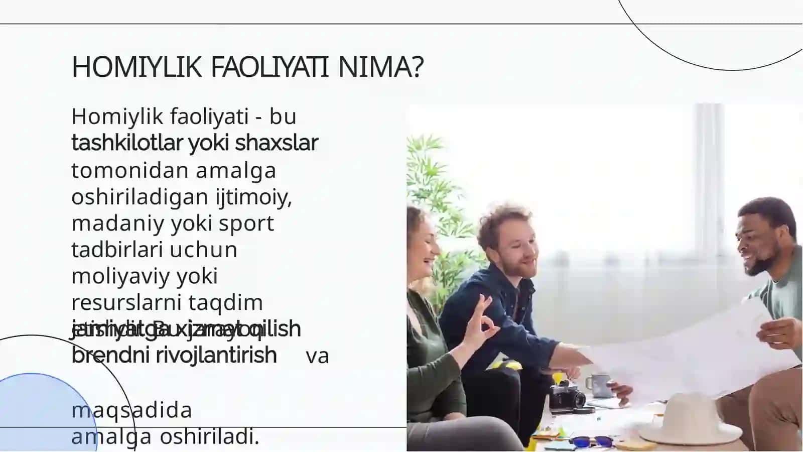 Atakulova Umidaning IJTIMOIY ISHGA KIRISH FANIDAN TAYORLAGAN SLAYDI 4