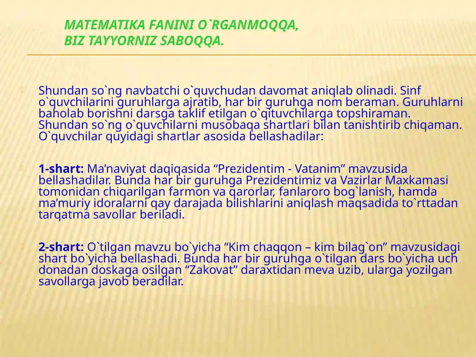 O`nlikasrlarni10ga, 100ga, 1000ga KO’PAYTIRISH 4