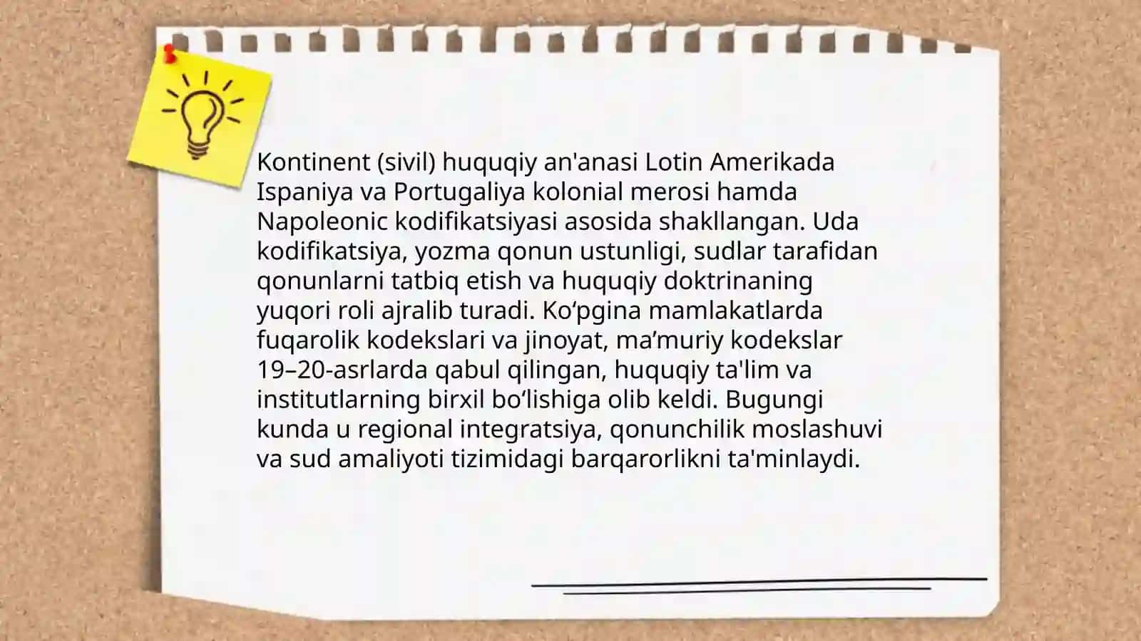 Lotin amerikasi huquqiy tizimlari 4