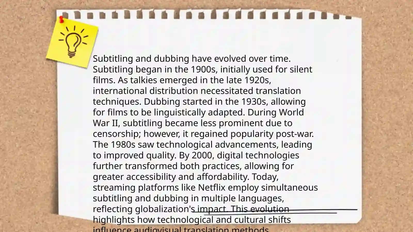 Subtitling and dubbing: a comparative analysis in the translation process 4