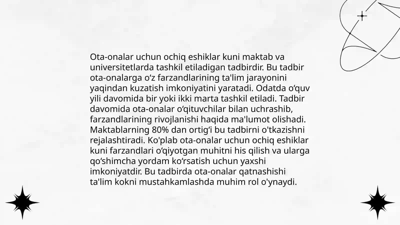 MTT tarbiyachilari va ota-onalar o'rtasidagi uchrashuvlar 4