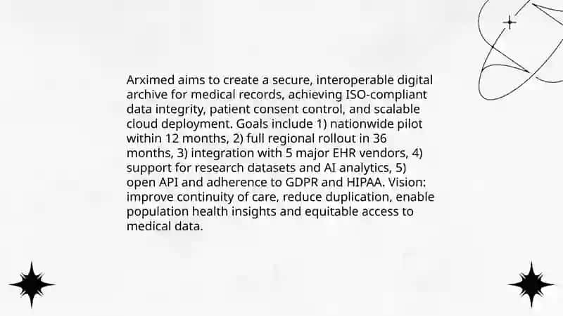 The development of Arximed 4