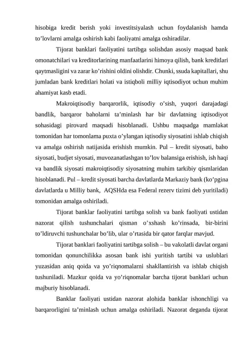 Tijorat banklar tizimi 4