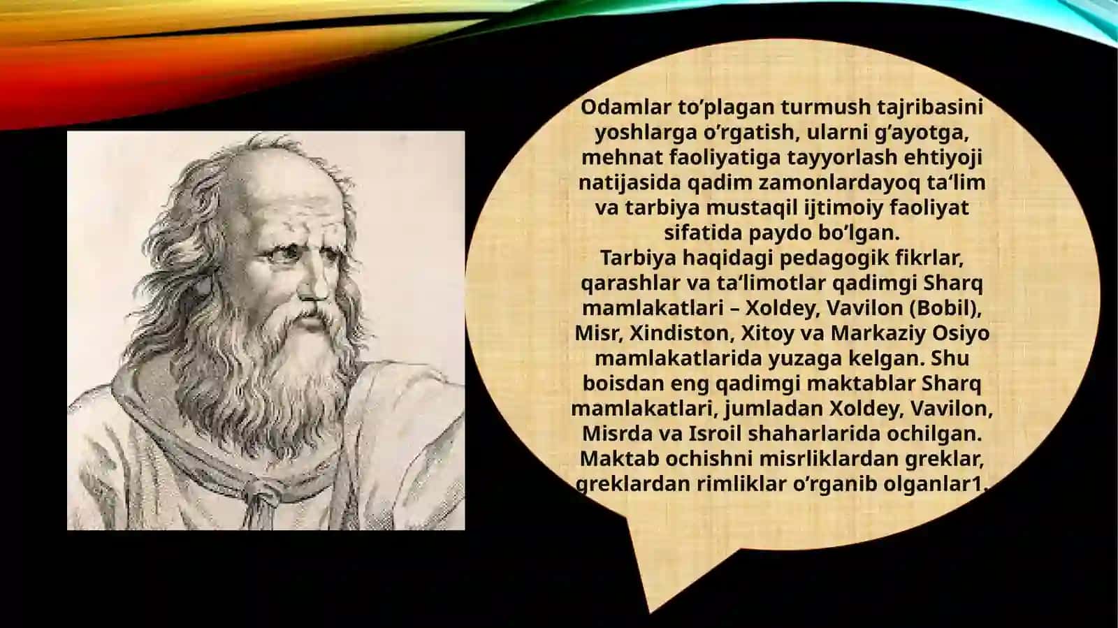 Jahon pedagogika fanining rivojlanish tarixi 4