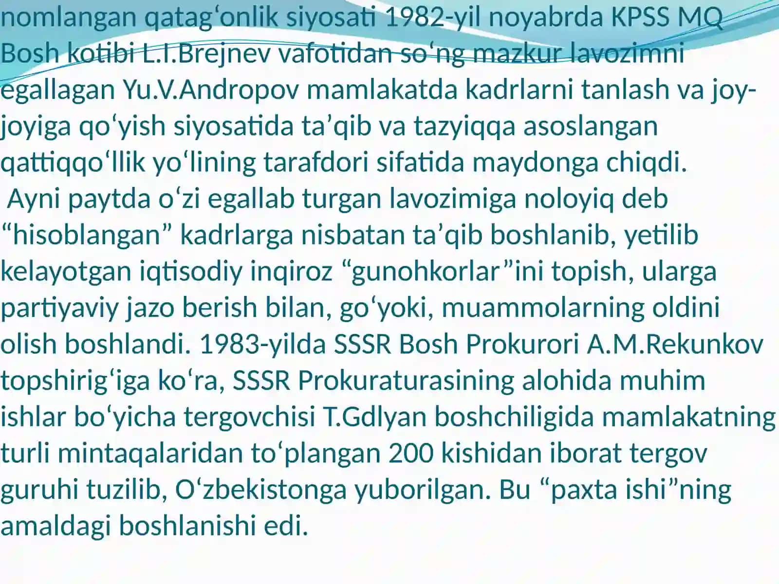 O‘zbekistondagi ijtimoiy siyosiy jarayonlar 4