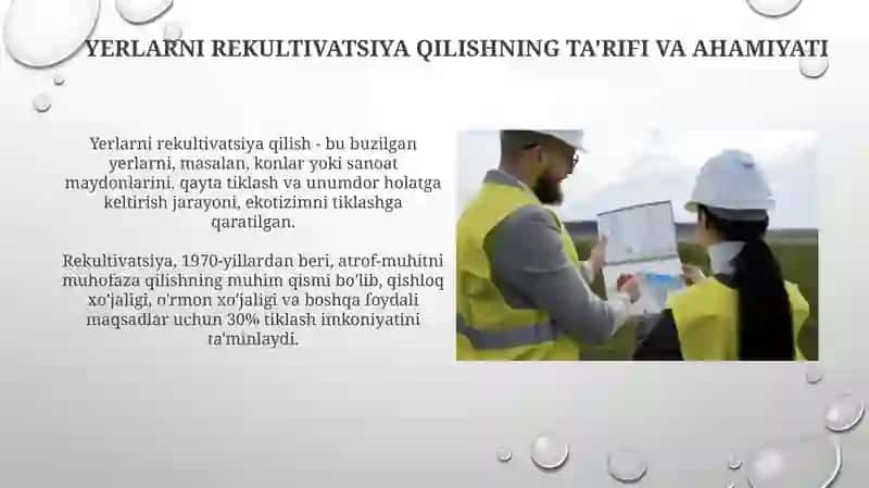 Yer tuzish loyihalari va ularning mazmuni va tarkibi 4