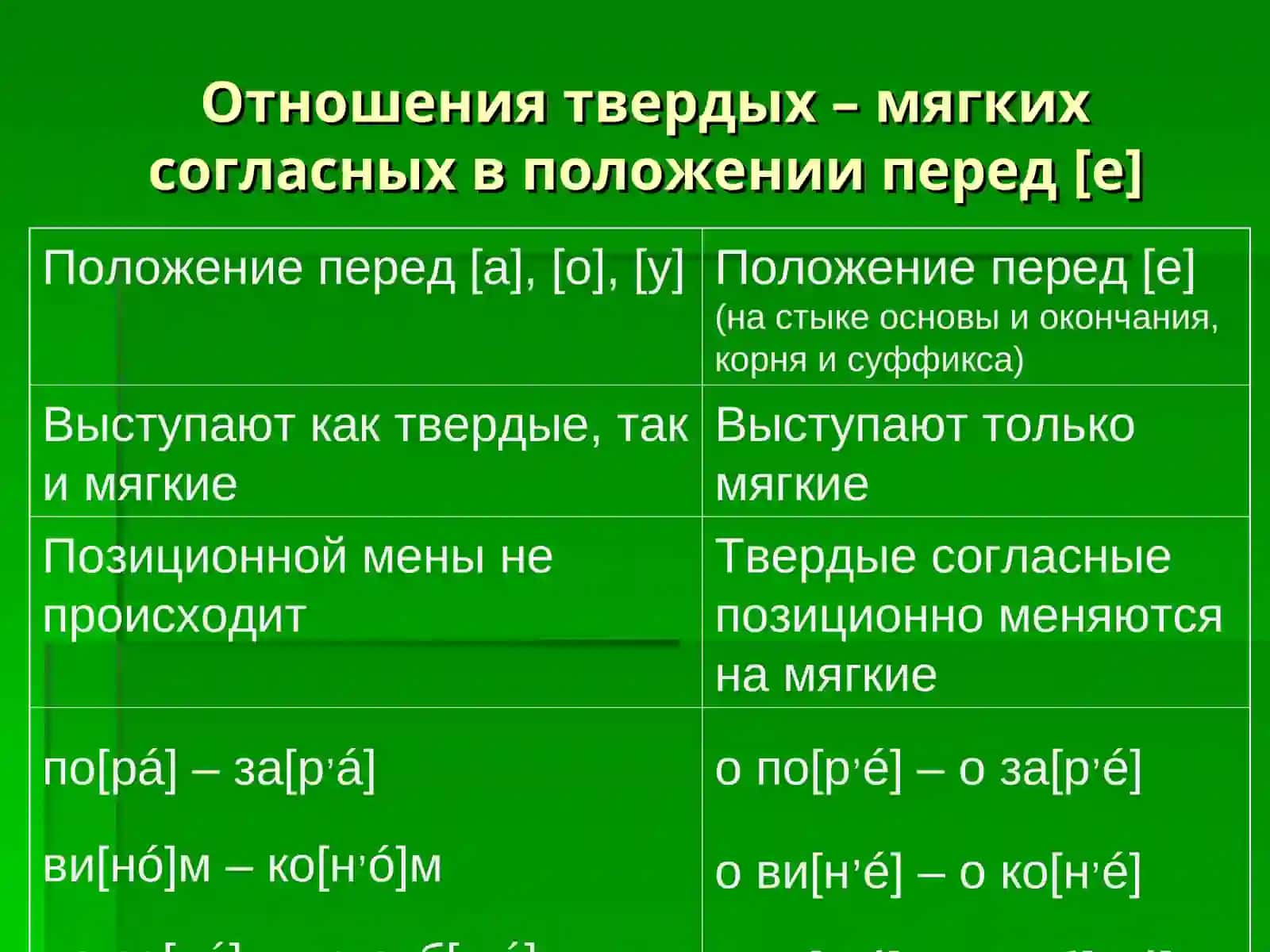 Позиционная меня согласных звуков 4