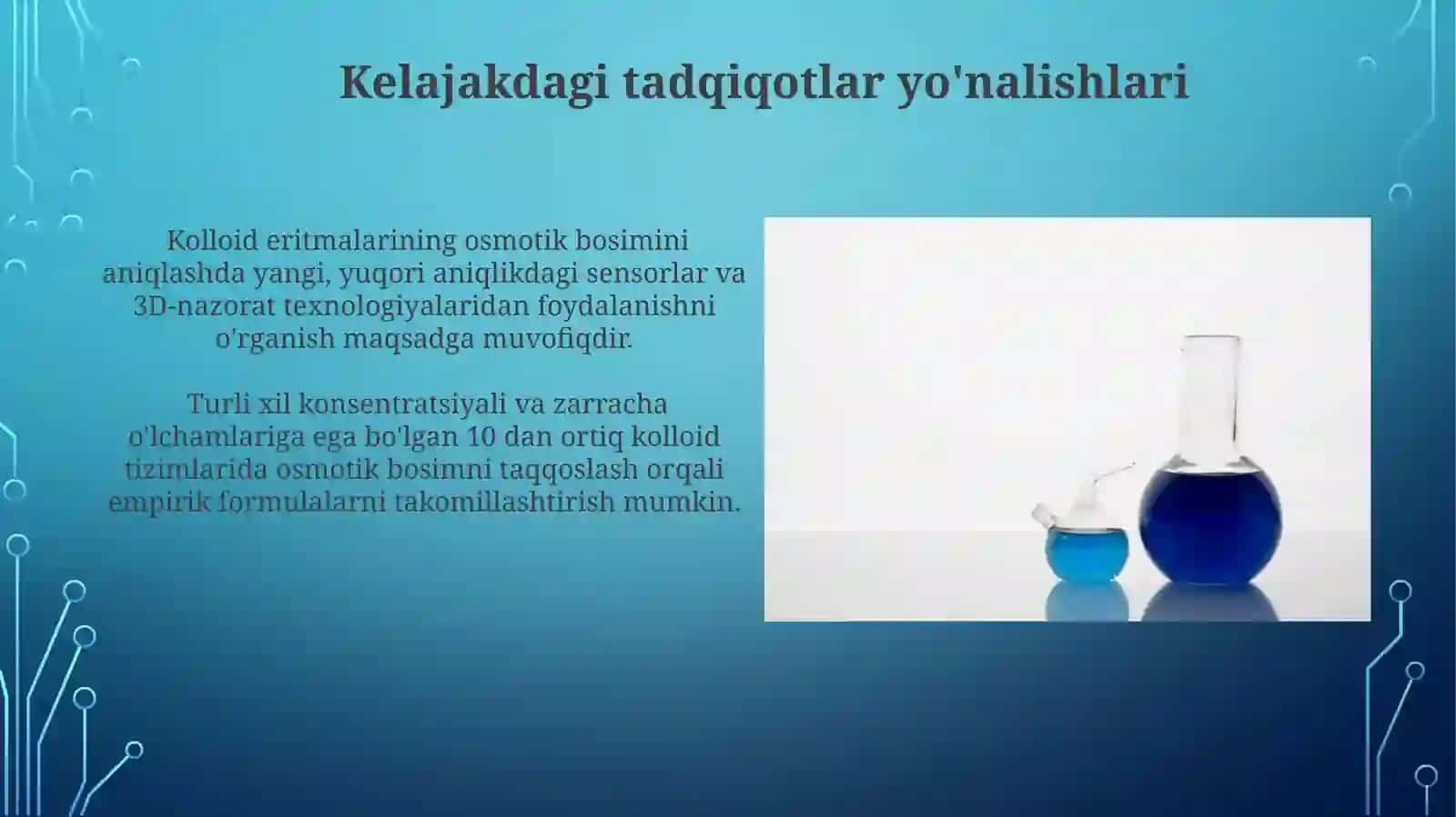 Kalloid eritmalarning osmotik bosimi 4