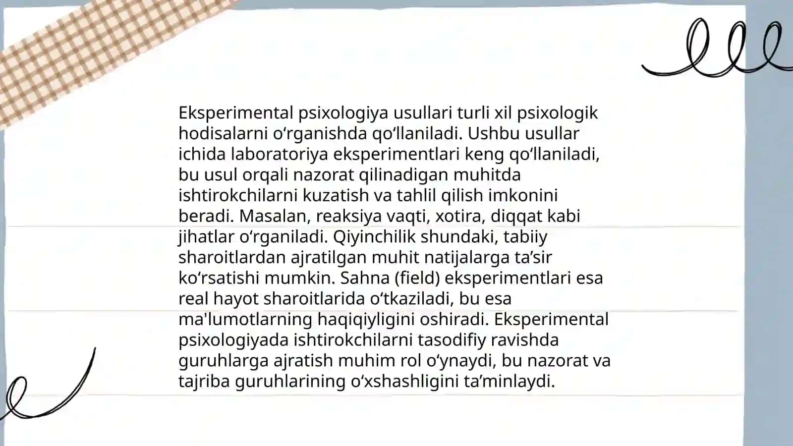 Bolalar psixalogiyasi va psixodiagnostika fanining ilmiy tadqiqot metodlari 4