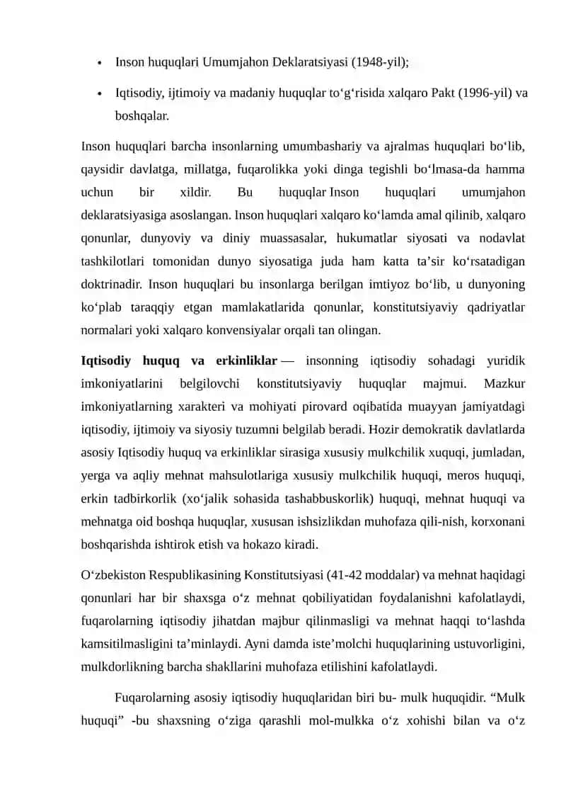 Insonning iqtisodiy, ijtimoiy va madaniy huquqlari 4