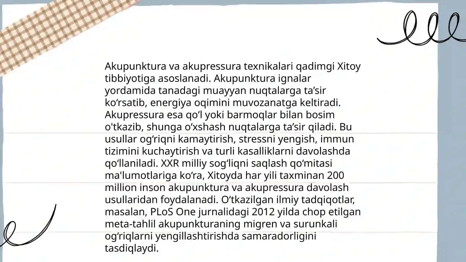 Kaft va barmoqlarning ogʼriqsizlantirish usullari 4
