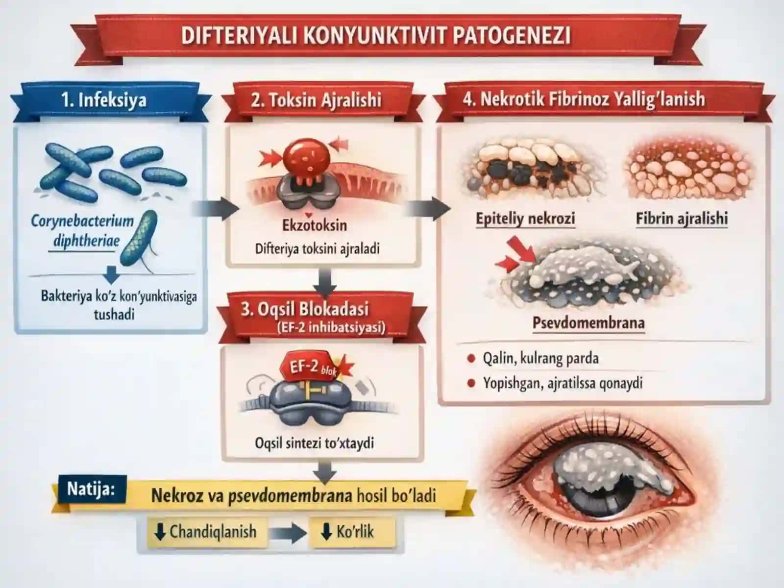 Difteriyali kon'yunktivit 4