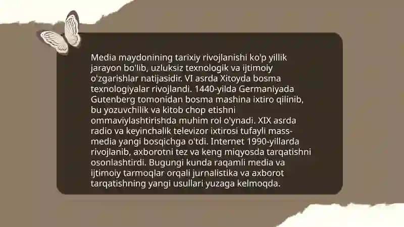 Media maydon tuzilishi va ta'siri 4