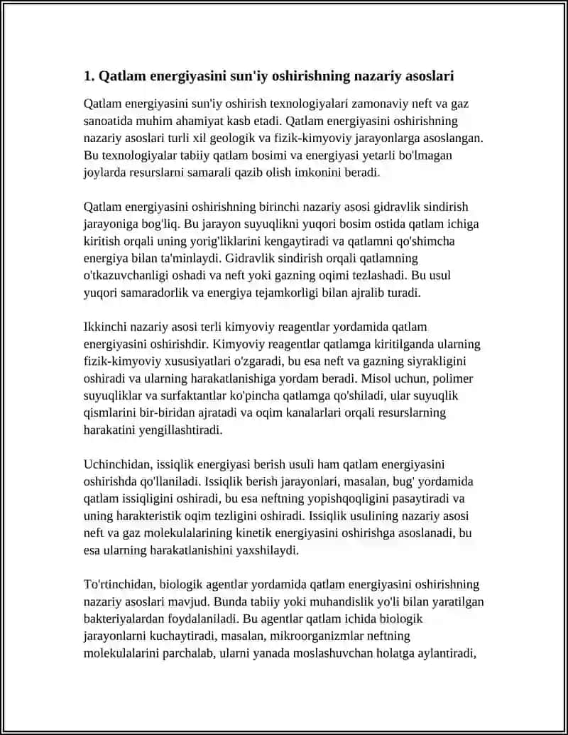 QATLAM ENERGIYASINI SUN'IY OSHIRISH TEXNOLOGIYALARI 4