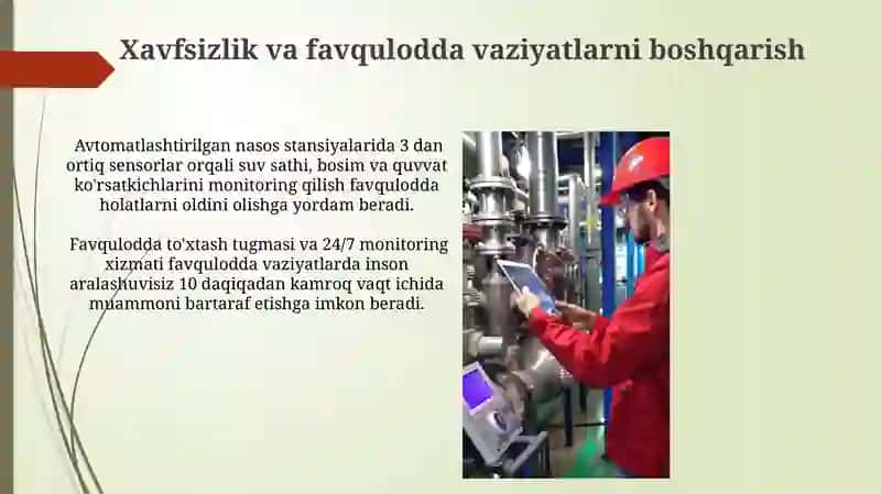 Nasos stansiyalarini avtomatlashtirish tartibi 4