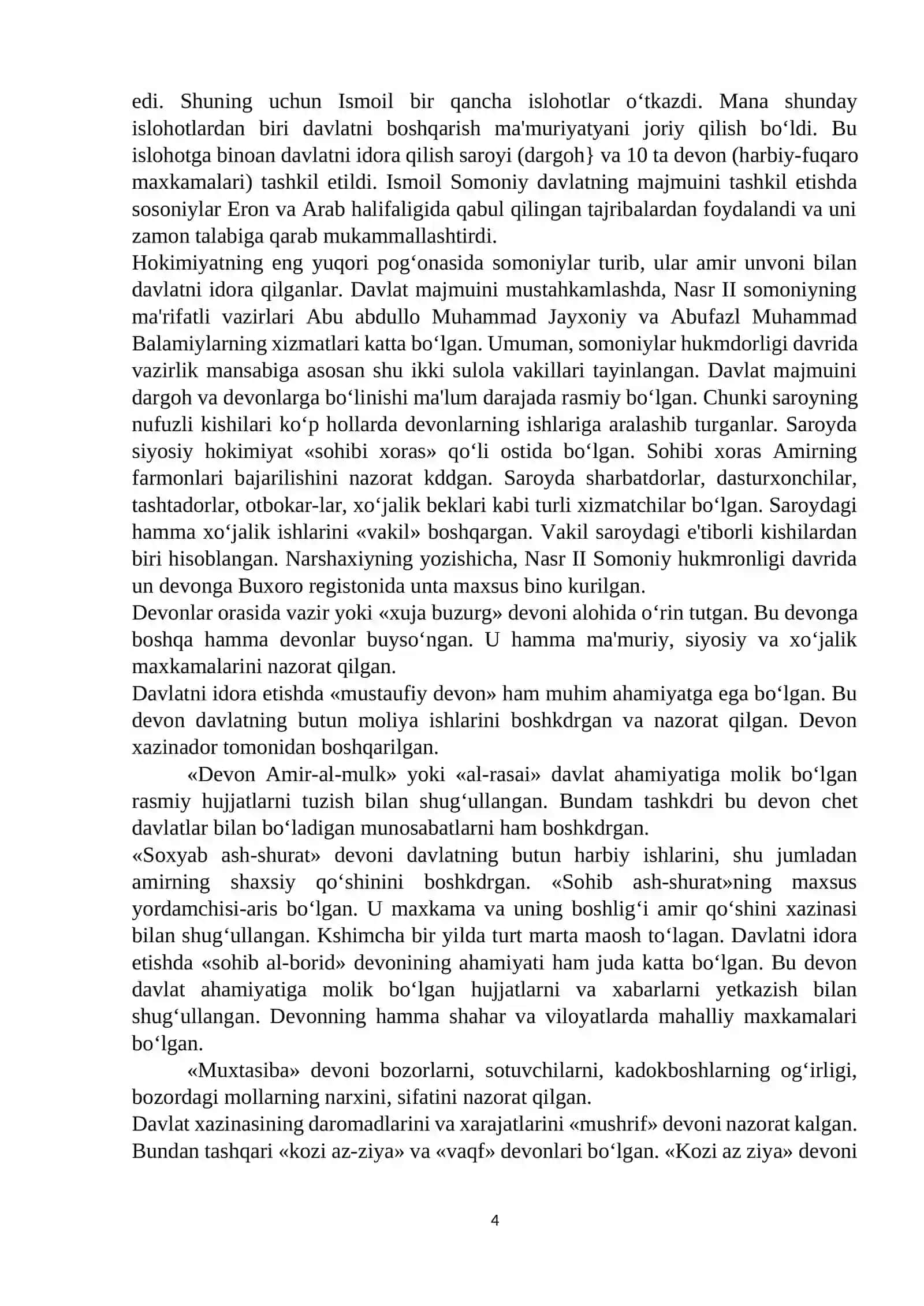 O’zbek davlatchiligining shakllanishi va taraqqiyot bosqichlari 4