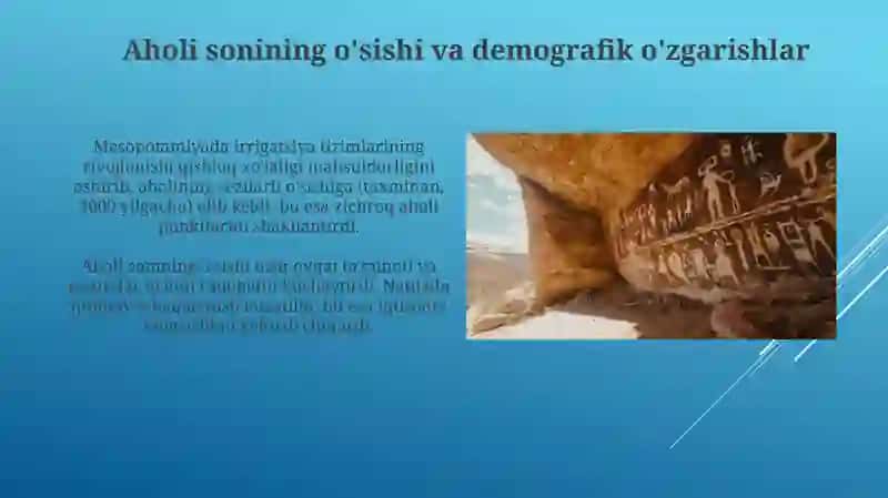 Mesopotamiya: Ilktabaqaviy jamiyat shakllanishi 4