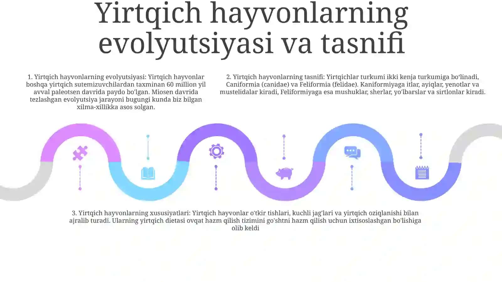 Sut Emizuvchilar Yoki Darrandalar (Mammaliya) Sinfi Va Sestematikasi 4