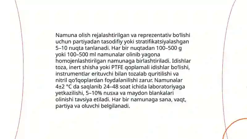 Moylardagi begona moddalarni aniqlash 4
