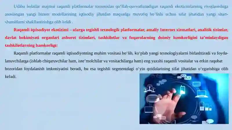 Raqamli iqtisodiyotda bulutli hisoblash, katta ma'lumotlar va buyumlar interneti texnologiyalari 4
