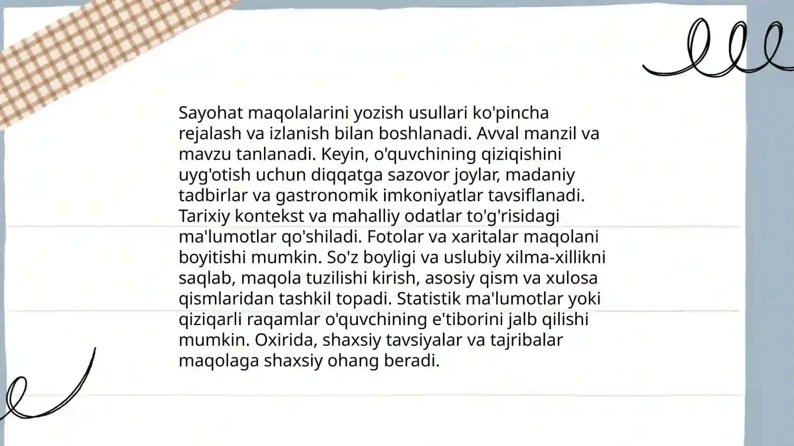 Trevel jurnalistika haqida 4