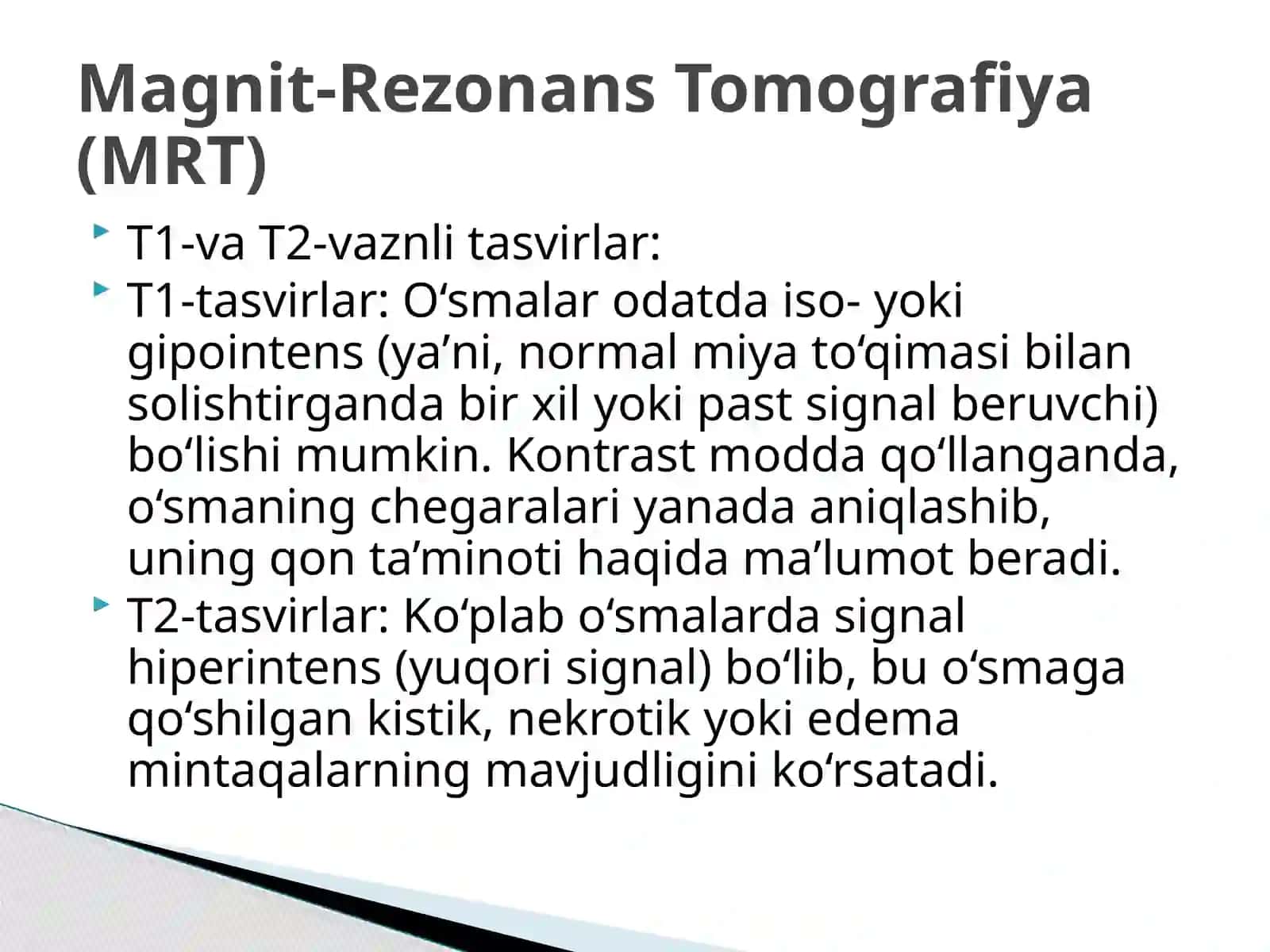 Bosh miyada uchraydigan yumshoq tuqima usmalari tekshirish usullari 4