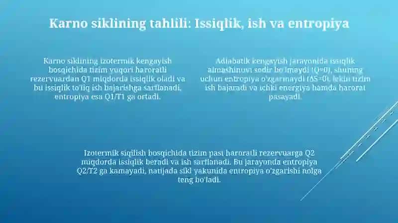 Karnosikli Issiqlik mashinasi 4