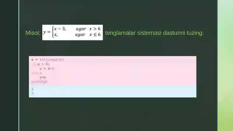 IF...ELSE 4