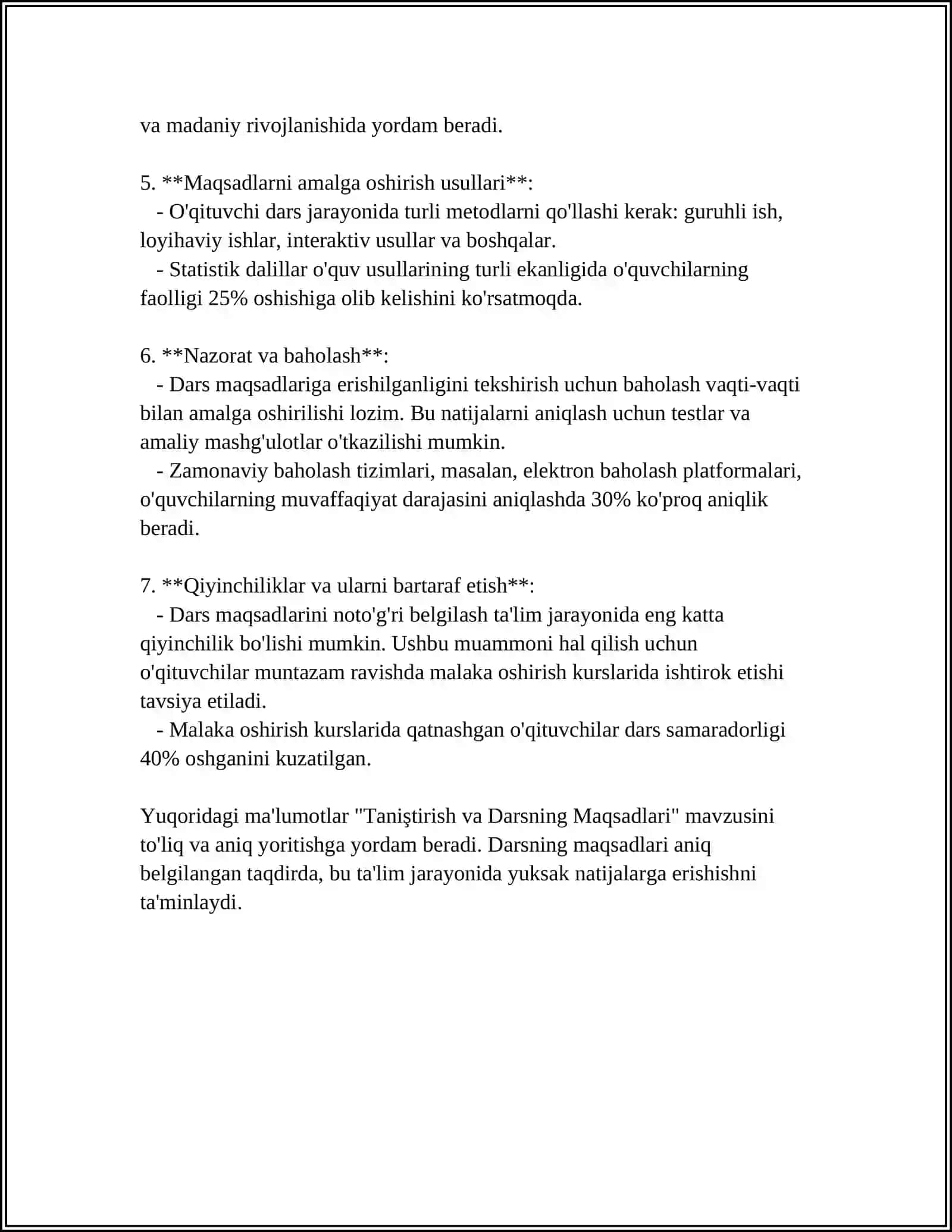 1-SINF O'QISH SAVODXONLIGI DARSLIGINING TUZILISHI, MAZMUNI 4