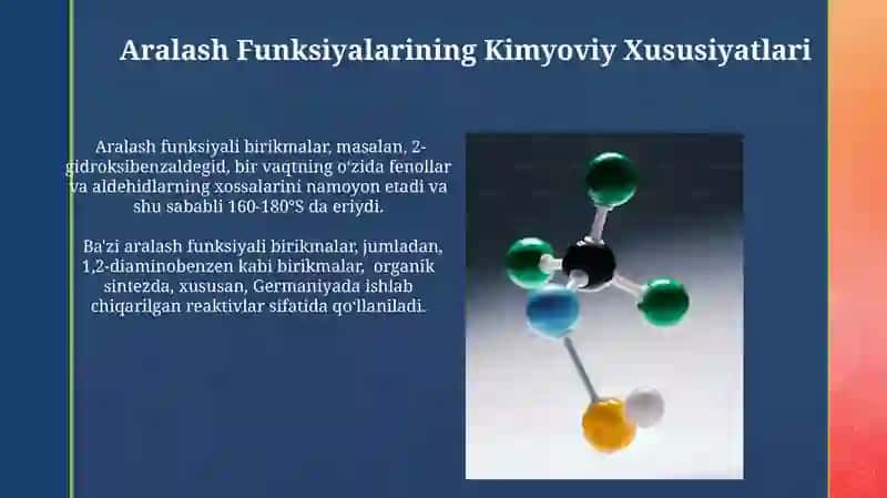 Aralash Funktsiyali Birikmalar 4