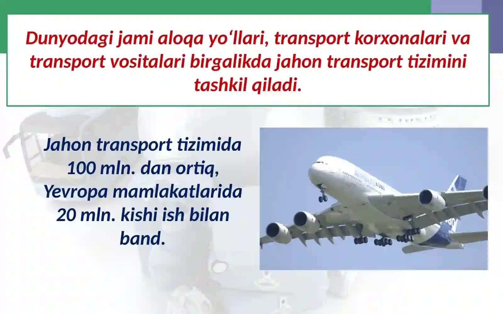 Yevropa mamlakatlari transporti 4