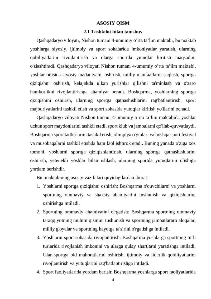 "Axborot xavfsizligi (sohalar bo’yicha)" yo’nalishi 4