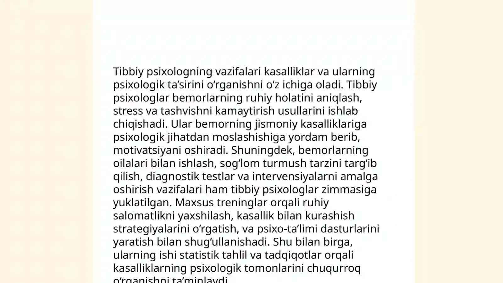 Tibbiy psixologning tibbiyotdagi faoliyati 4