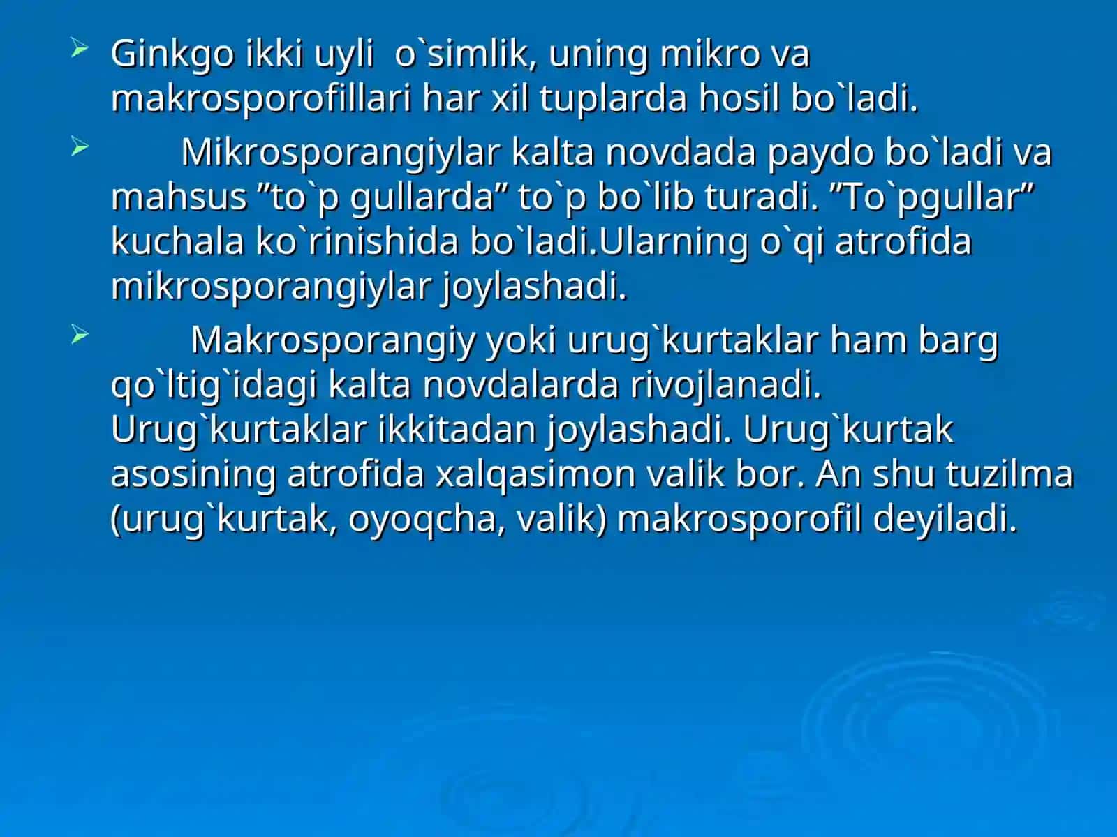 Ginkgolar qabilasi 4