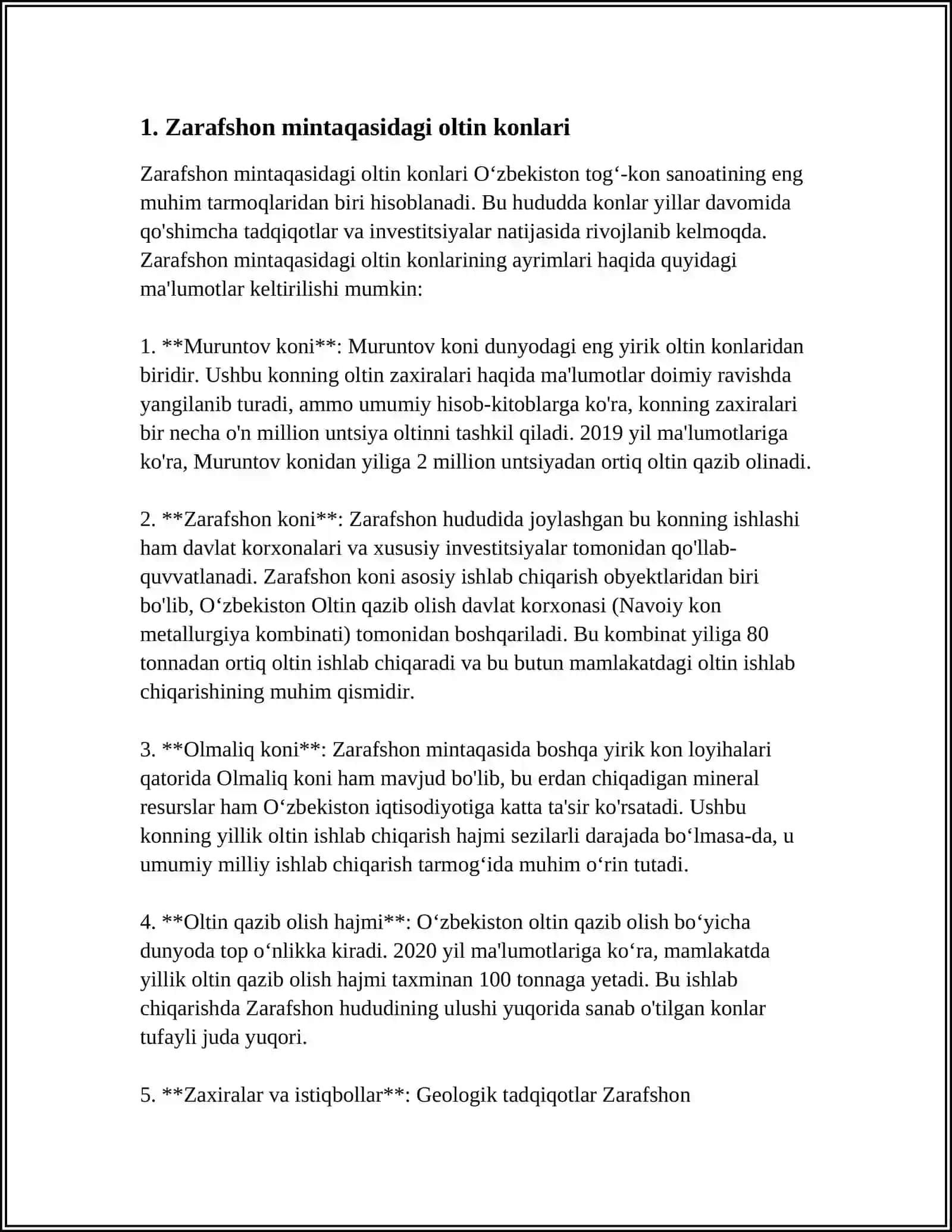 ZARMITAN OLTIN KONI 4