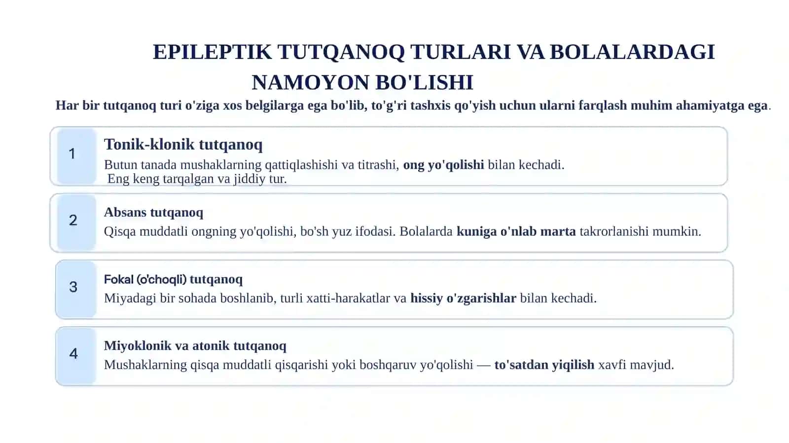 Inklyuziv ta‘lim sinflari va boshlang`ich tayanch korreksion sinflarga qabul qilinmaydigan bolalar toifalari haqida tushuncha 4