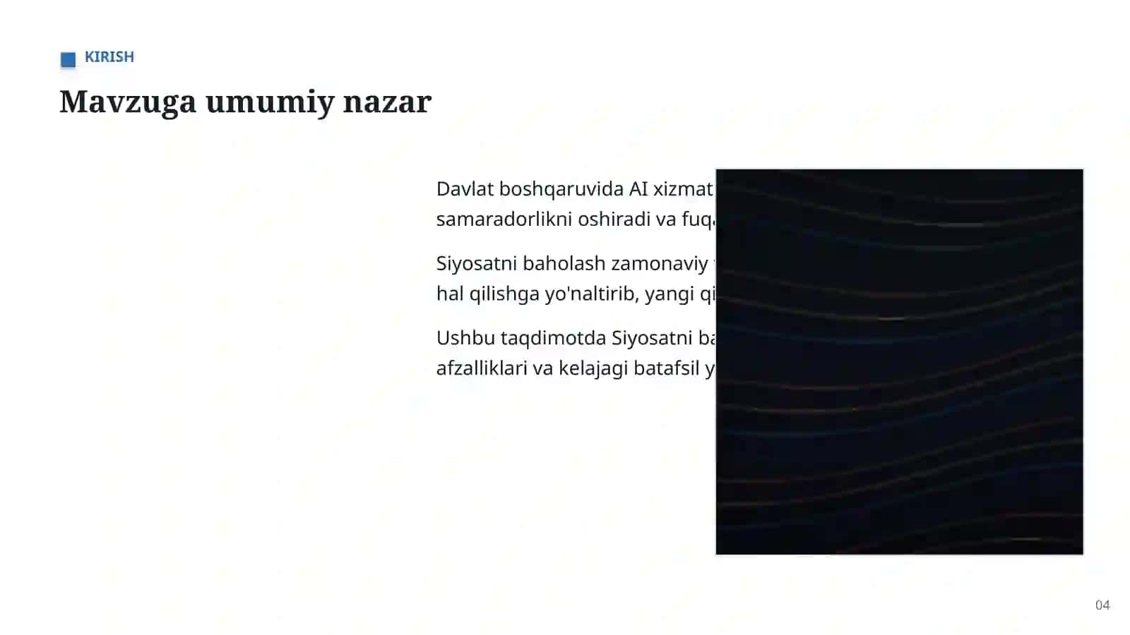 AI DAVLAT BOSHQARUVIDA 4