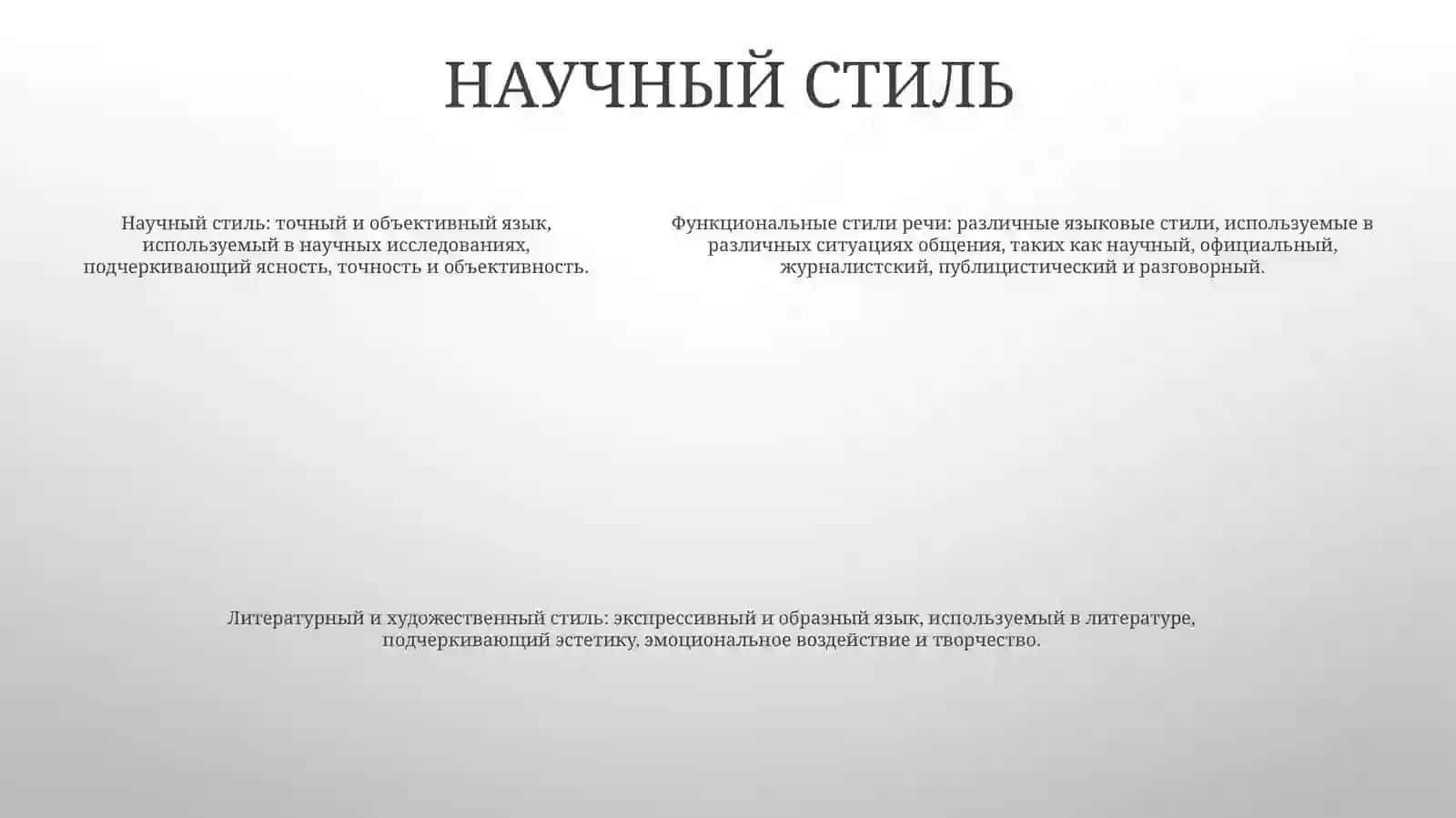 Функциональные Стили Речи 4