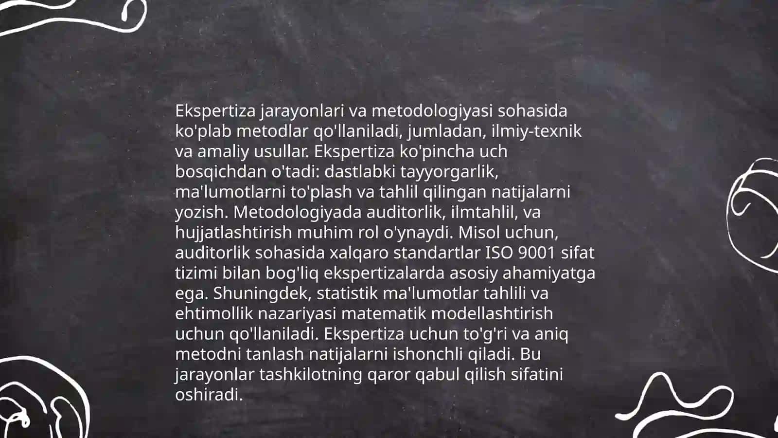 Texnik tizimlarni ekspertizasini tashkil etish 4