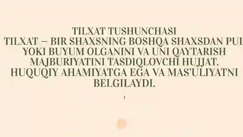 TARJIMAI HOL TUSHUNCHASI 4