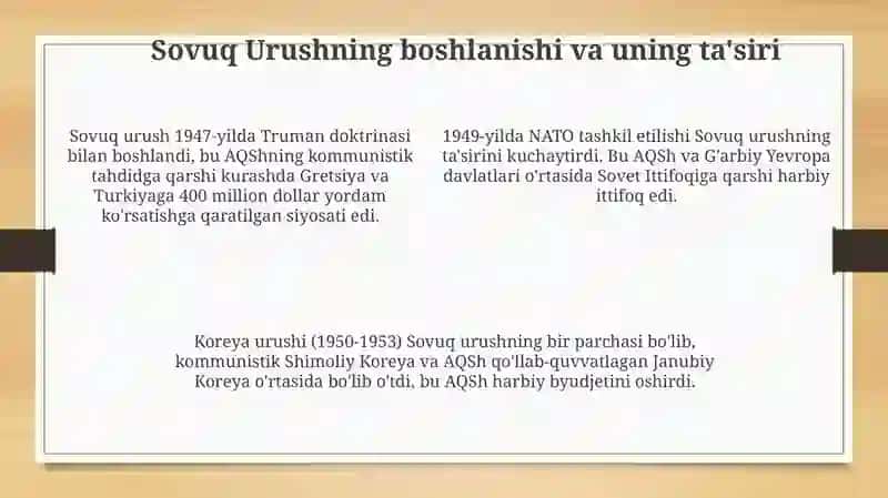 1945 - 1960-yillarda Amerika Qo'shma Shtatlari 4